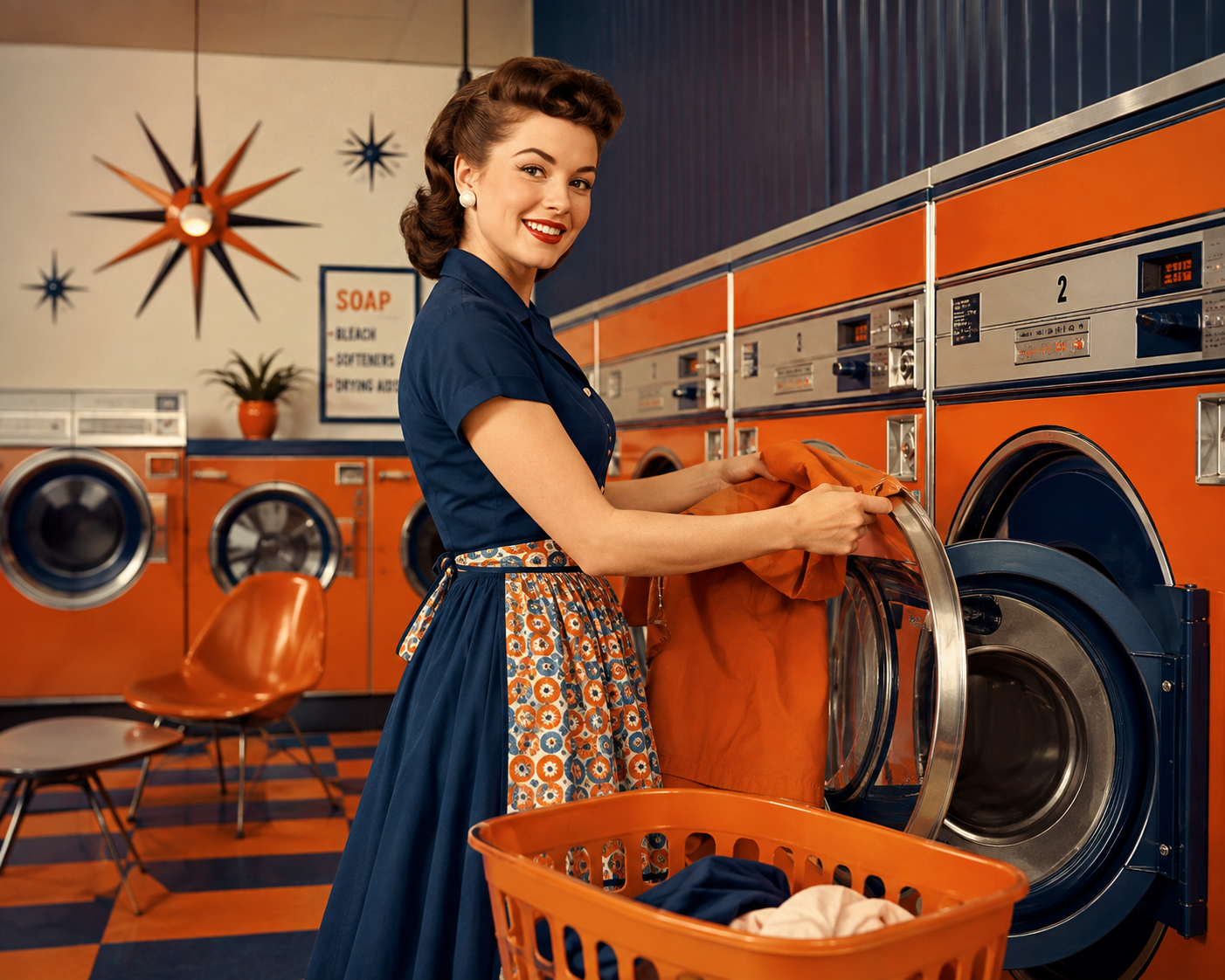 Retro Laundromat