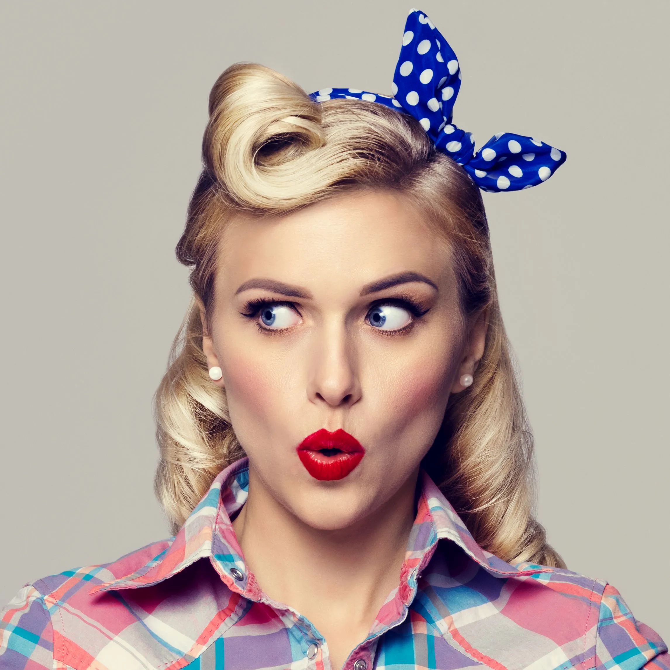Retro Girl Pink Webp