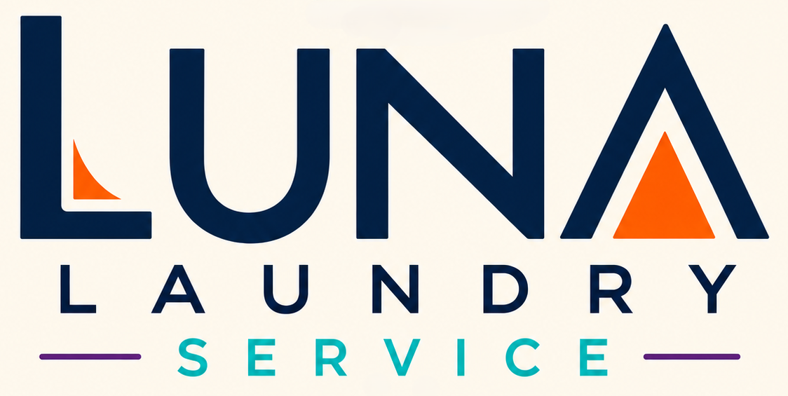 Luna Laundry Logo Horizontal